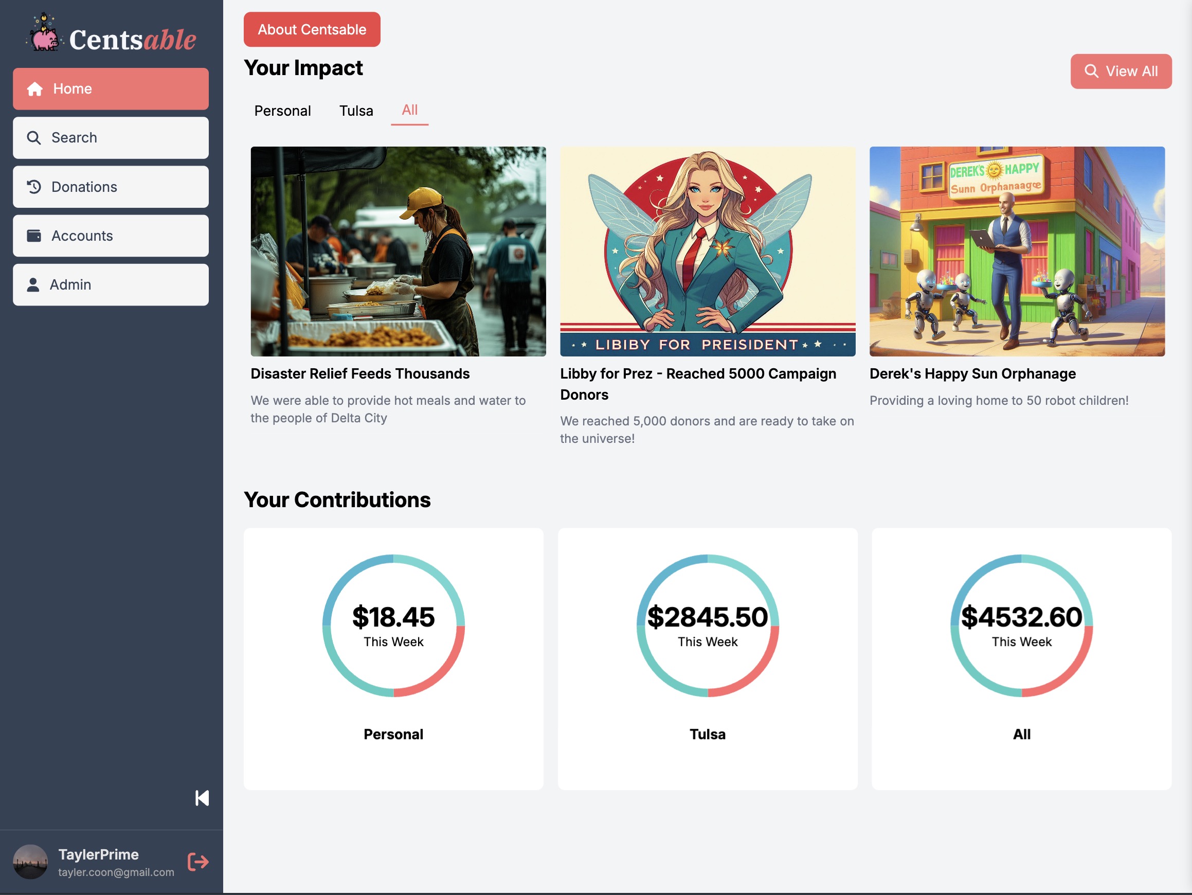 Centsable product screenshot